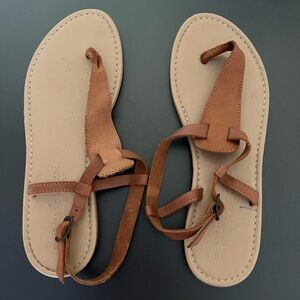 Niccolo Vacari Leather Sandals